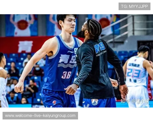 CBA青岛各线联动突破极佳,对方后场持续被拉开