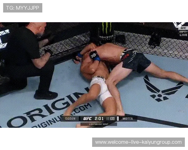 UFC裁判吃误拳，全场立即爆笑